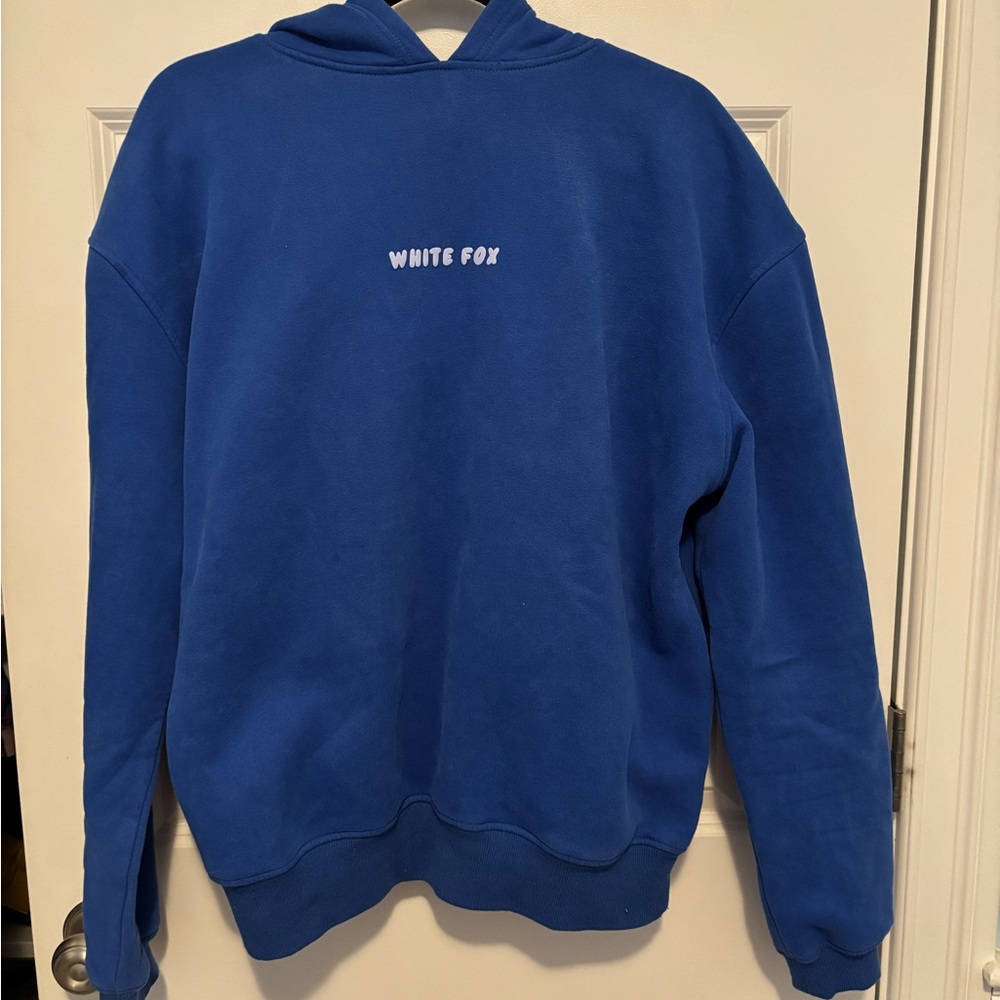 White Fox Boutique Blue Hoodie